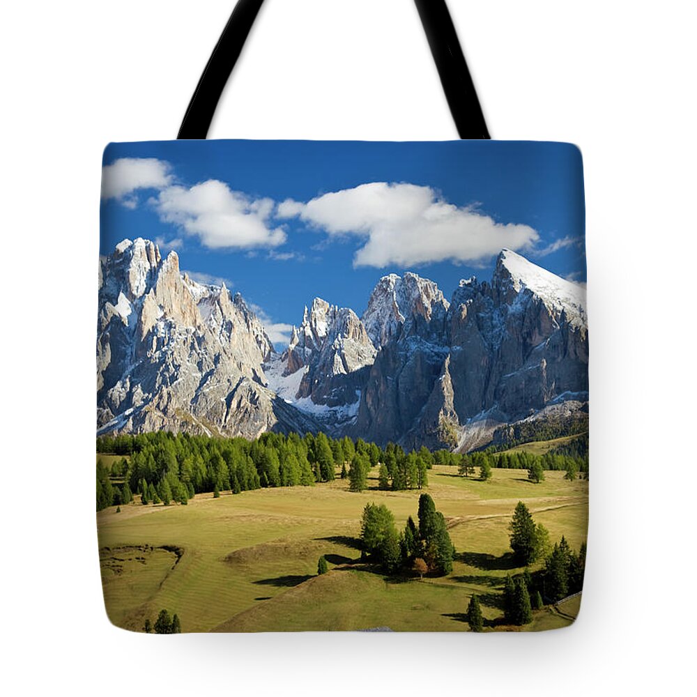 Scenics Tote Bag featuring the photograph Italia Trentino-alto Adige, South #1 by Peter Adams