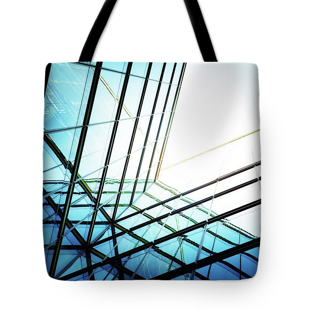 Corporate Business Tote Bag featuring the photograph Modern Architecture #1 by Tomml