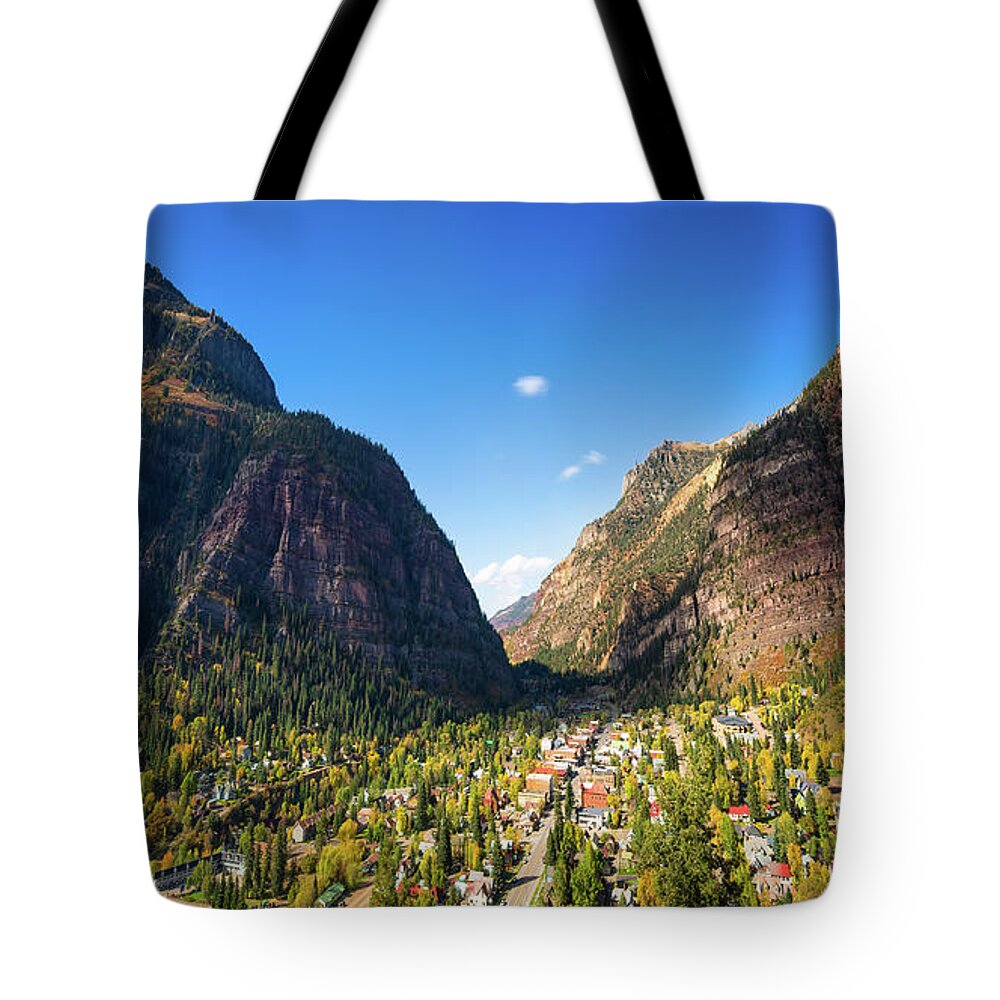 Ouray Tote Bag featuring the photograph Ouray Colorado by Doug Sturgess