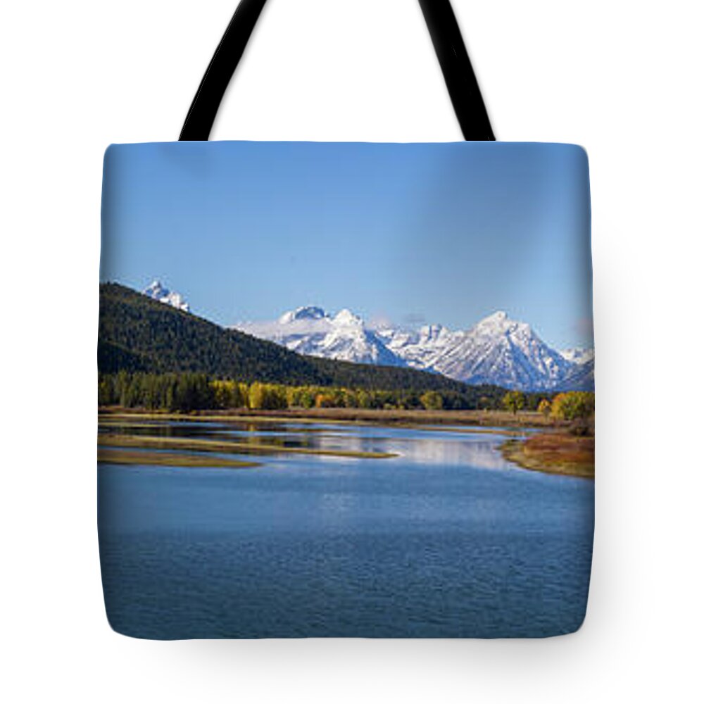 Ynp 2019 Tote Bag featuring the photograph Oxbow Bend #1 by Kevin Dietrich