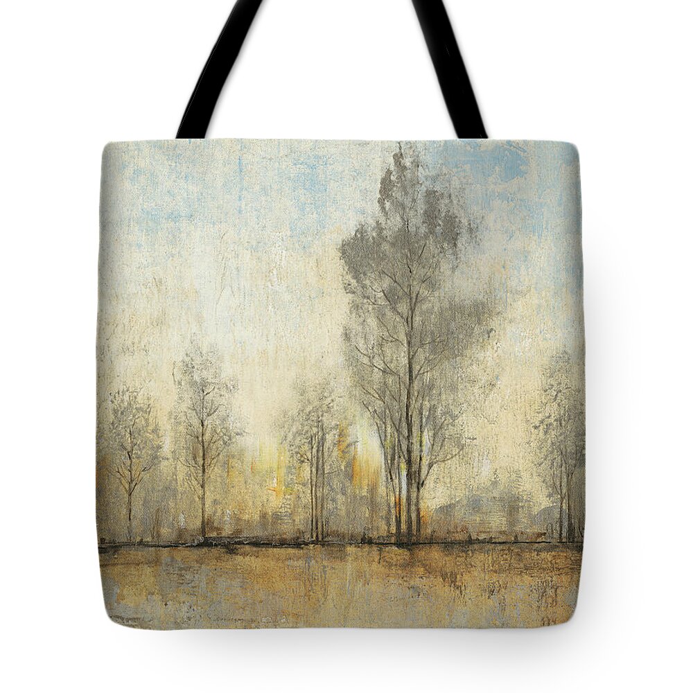 Landscapes Tote Bag featuring the painting Quiet Nature I by Tim Otoole