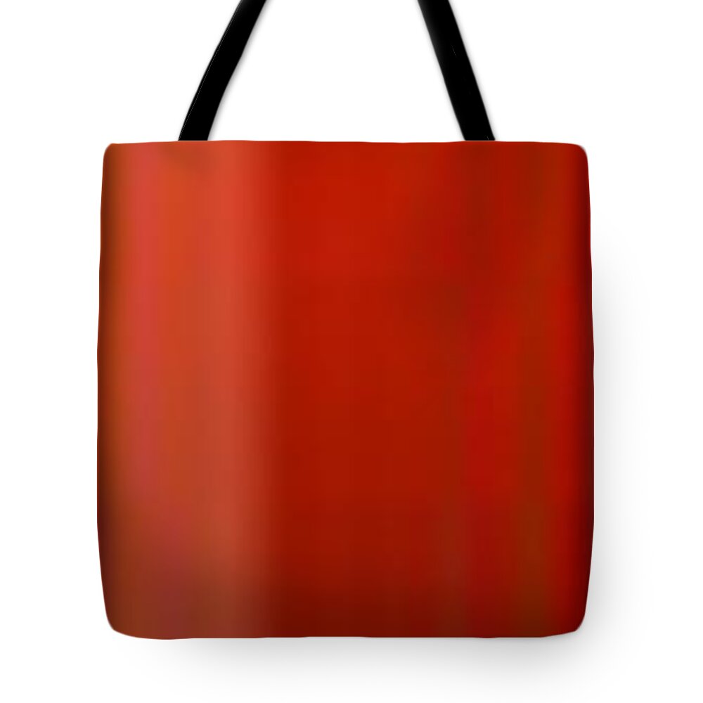 Oil Tote Bag featuring the painting Red Angular by Matteo TOTARO