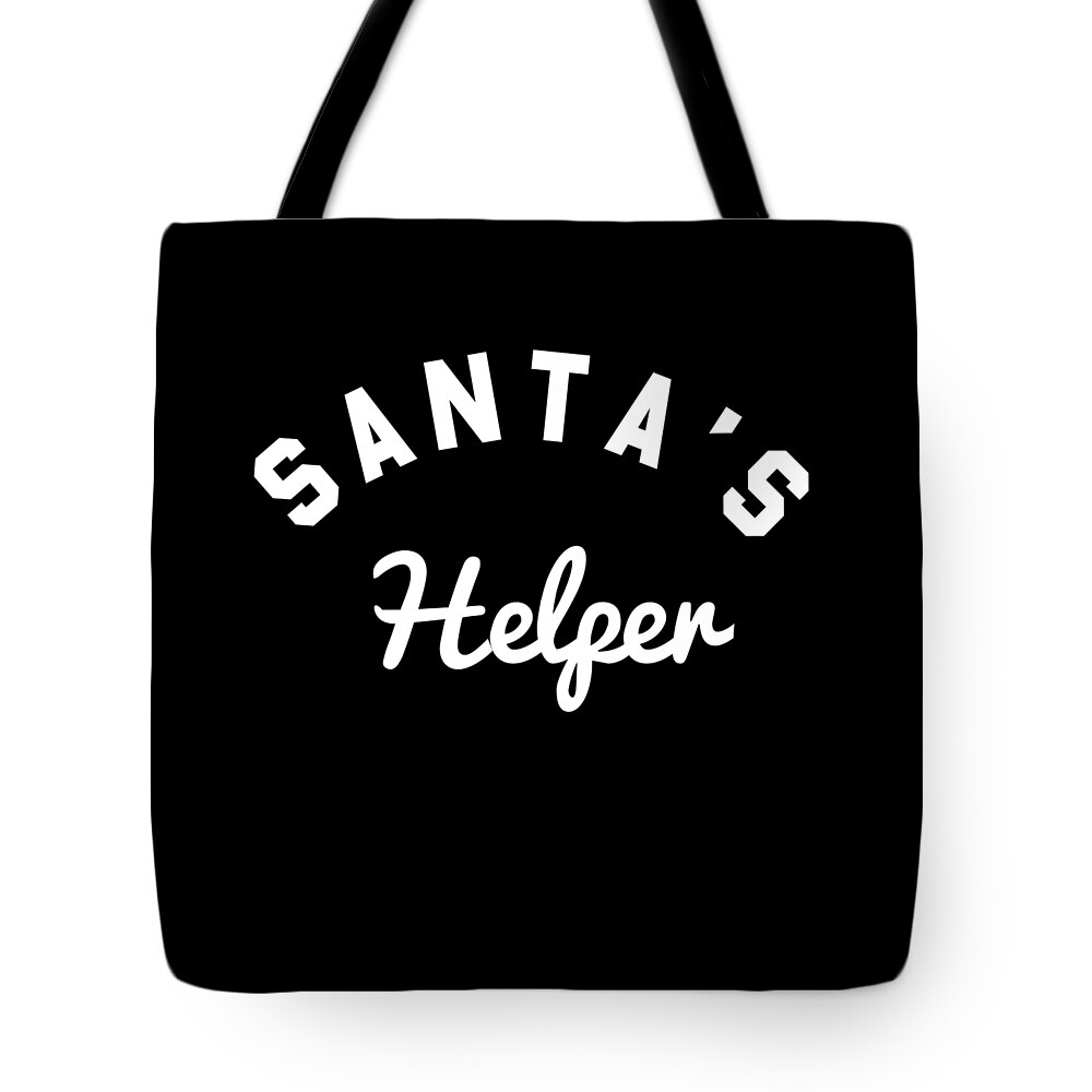 Helper Tote Bag featuring the digital art Santas Helper #1 by Flippin Sweet Gear