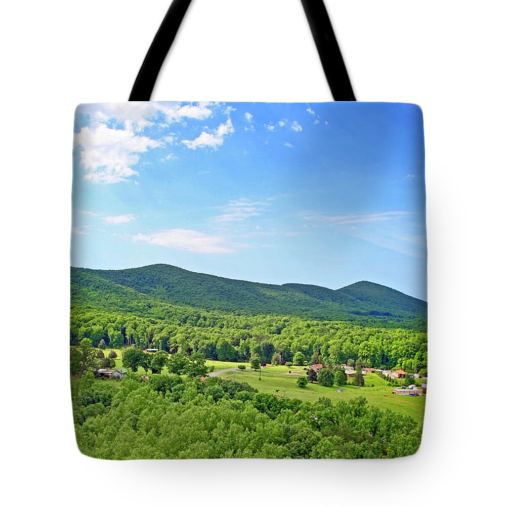 Smith Mountain Lake Tote Bag featuring the photograph Smith Mountain Lake, Va. #1 by The James Roney Collection