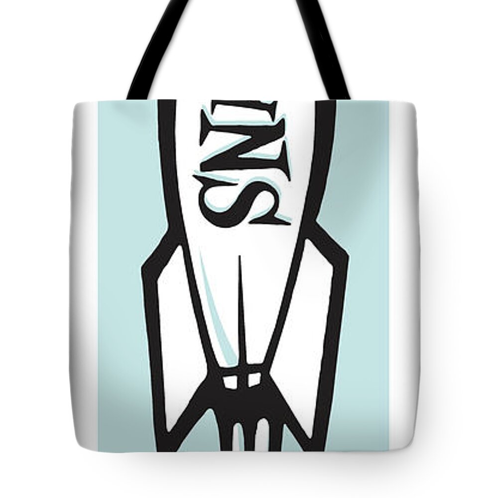 Adventure Tote Bag featuring the drawing Snap Rocket #1 by CSA Images