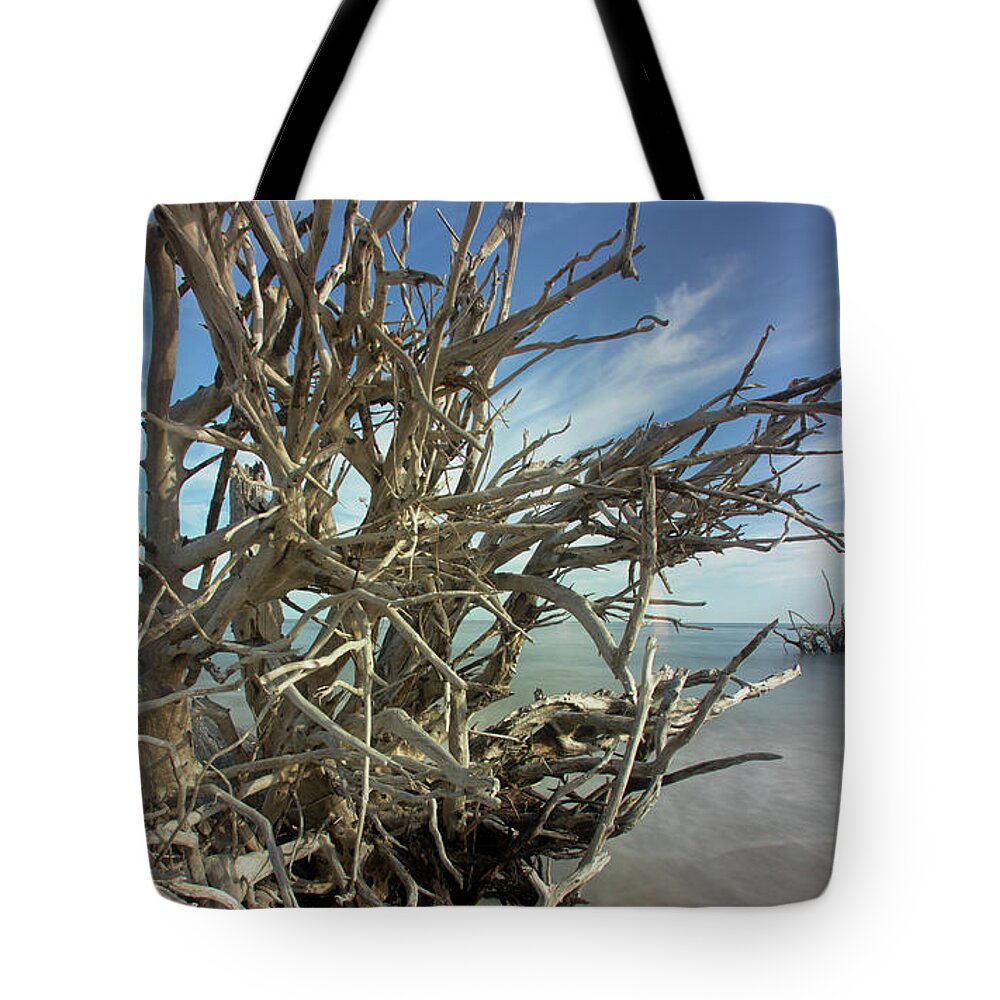 Ocean Tote Bag featuring the photograph Sticks by Robert Och
