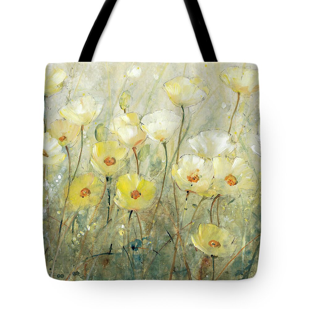 Botanical Tote Bag featuring the painting Summer In Bloom II by Tim Otoole