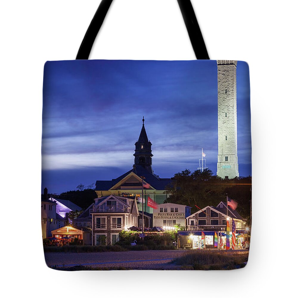 Water's Edge Tote Bag featuring the photograph Usa, Massachusetts, Cape Cod #1 by Walter Bibikow