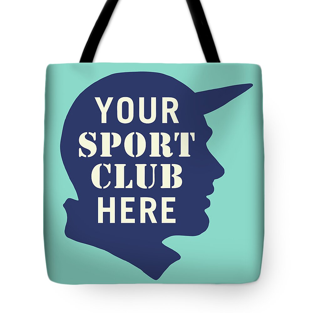 Accessories Tote Bag featuring the drawing Your Sport Club Here #1 by CSA Images