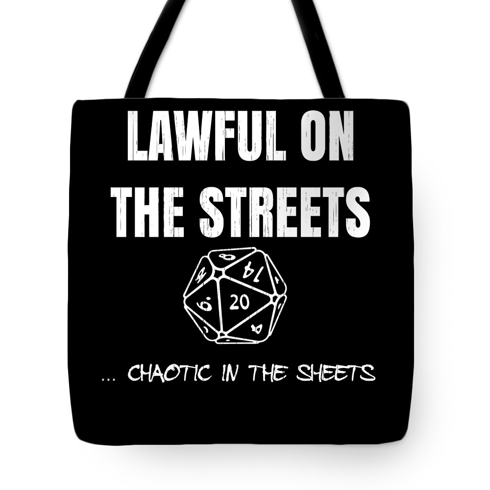 Rpg Gift Tote Bag featuring the digital art Funny DND Gift for Role Playing Games RPG Dungeon Masters DM #9 by Martin Hicks