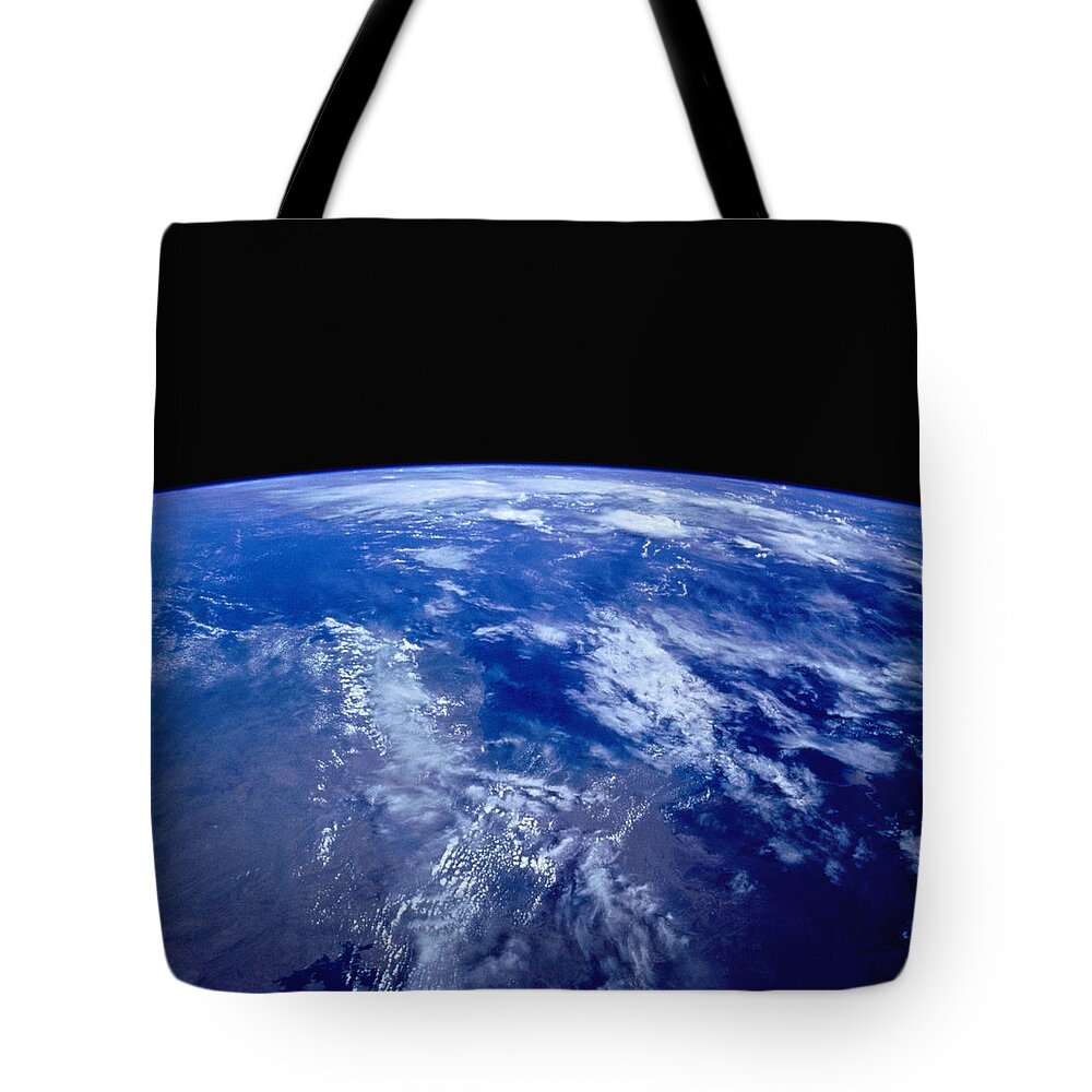 Majestic Tote Bag featuring the photograph Earth From Space #15 by Stocktrek