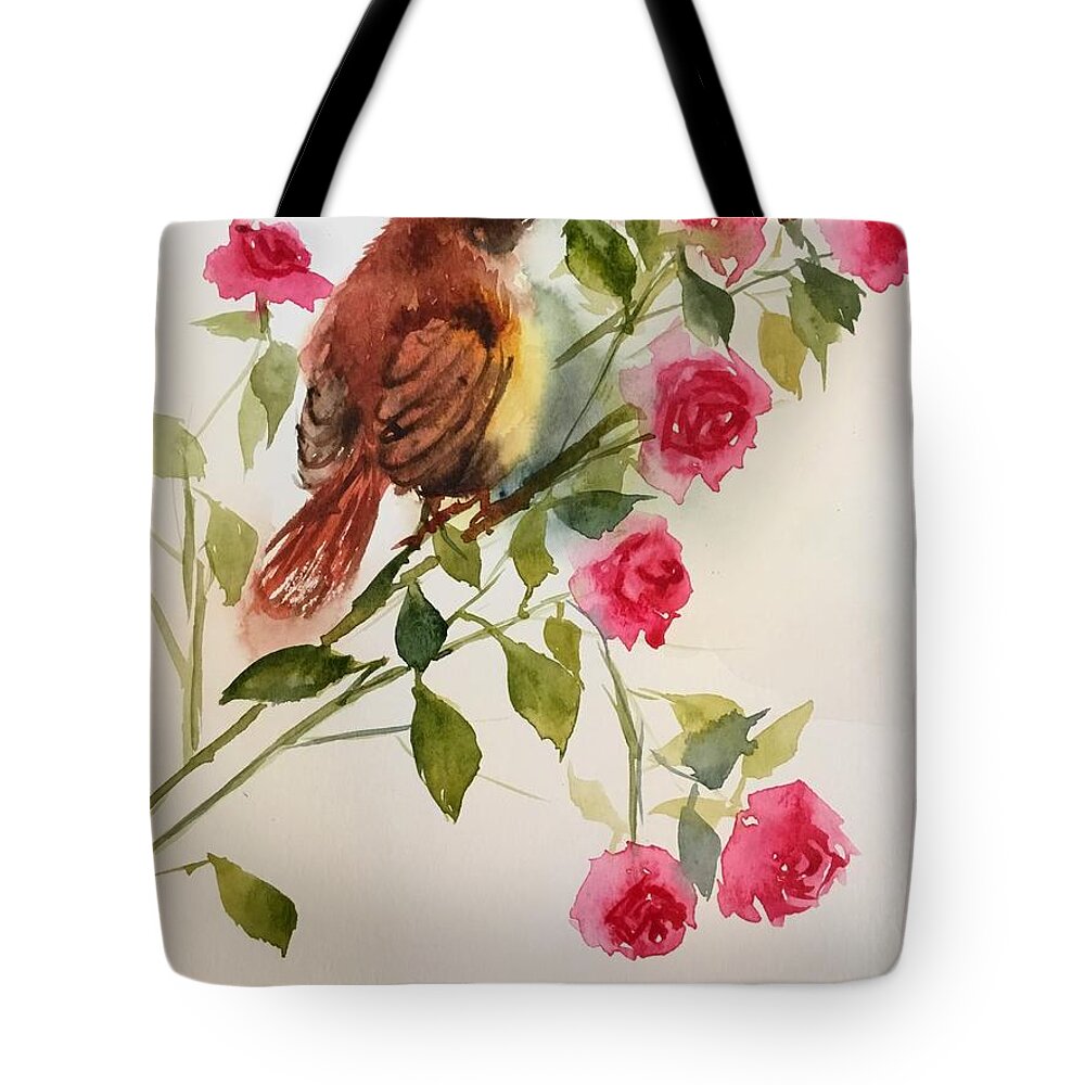 1922019 Tote Bag featuring the painting 1922019 by Han in Huang wong
