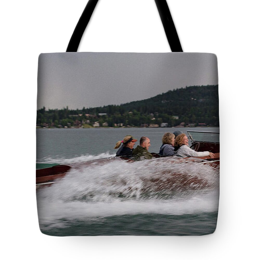 Boat Tote Bag featuring the photograph 195 by Steven Lapkin
