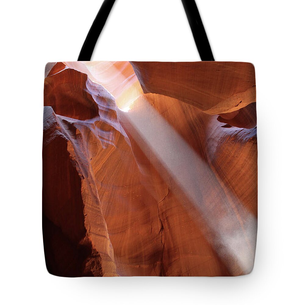 Geology Tote Bag featuring the photograph Antelope Slot Canyon #2 by Daniel Muller