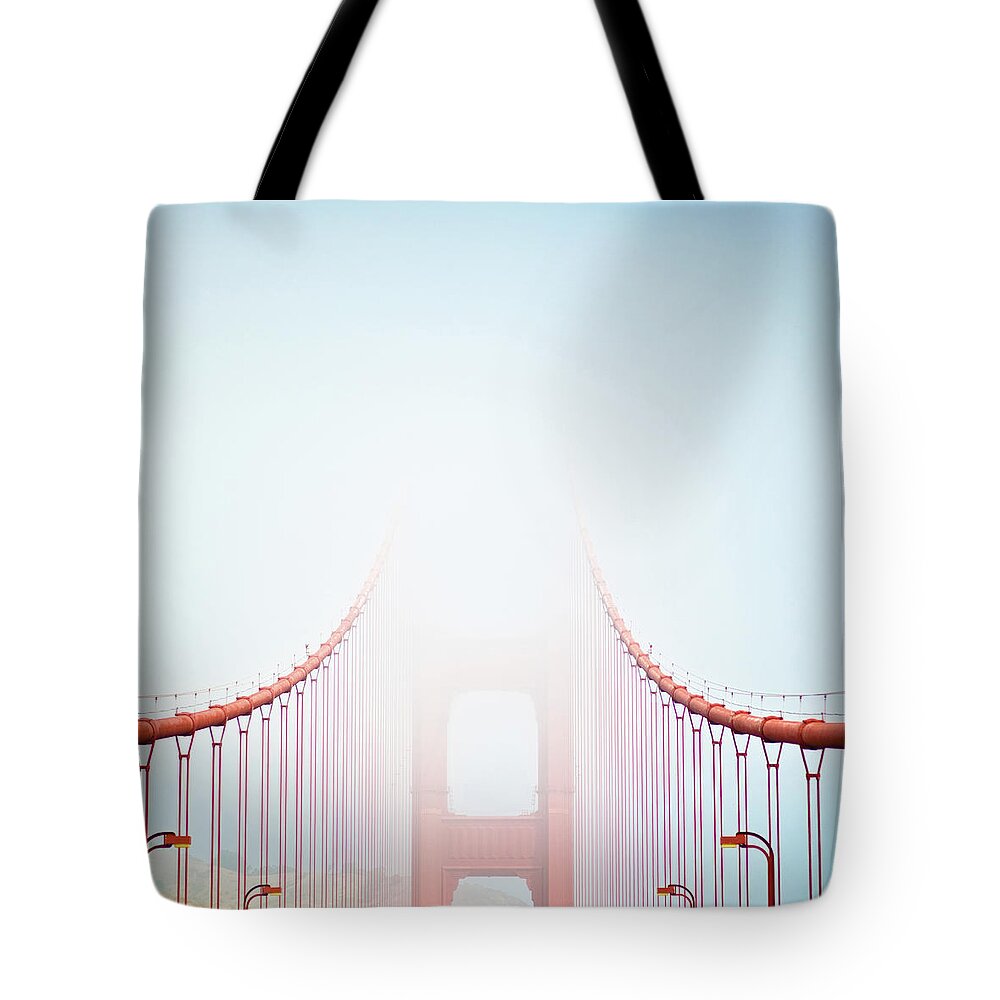 San Francisco Tote Bag featuring the photograph Golden Gate Bridge #2 by Eddy Joaquim
