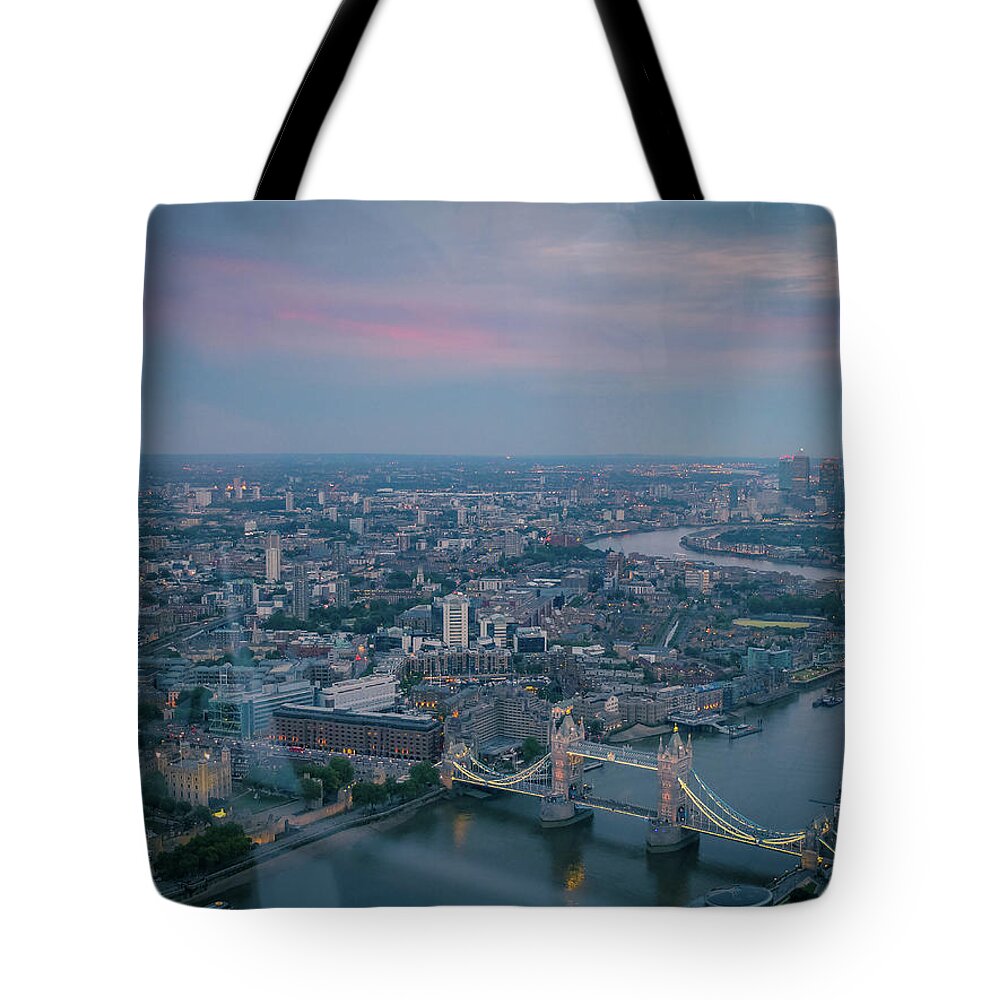 Tranquility Tote Bag featuring the photograph London #2 by Camille Blais