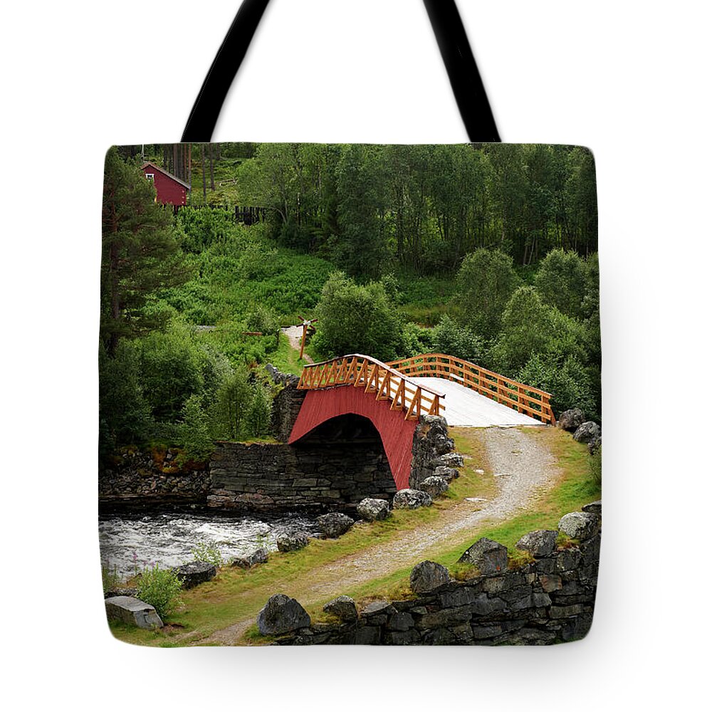 Scenics Tote Bag featuring the photograph Roros, Old Mining Village, Norway #2 by Andrea Pistolesi