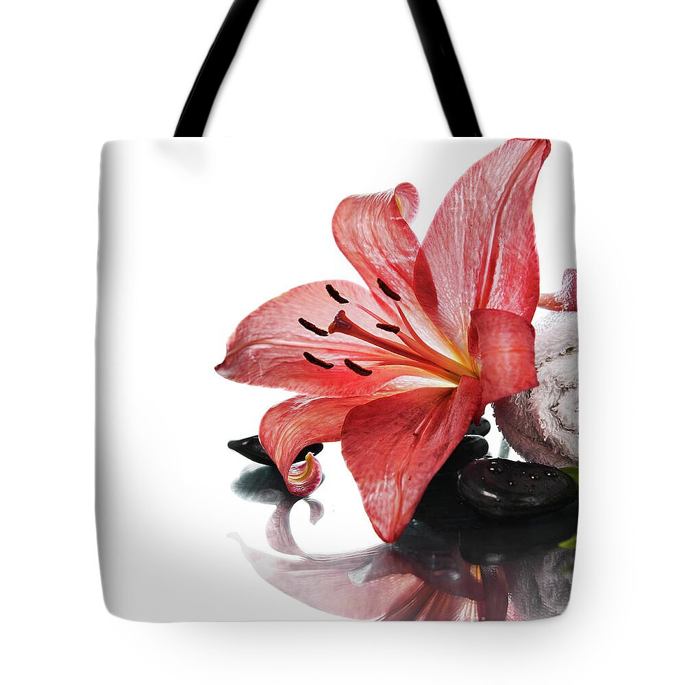 Spa Tote Bag featuring the photograph Spa Concept #2 by Jelena Jovanovic