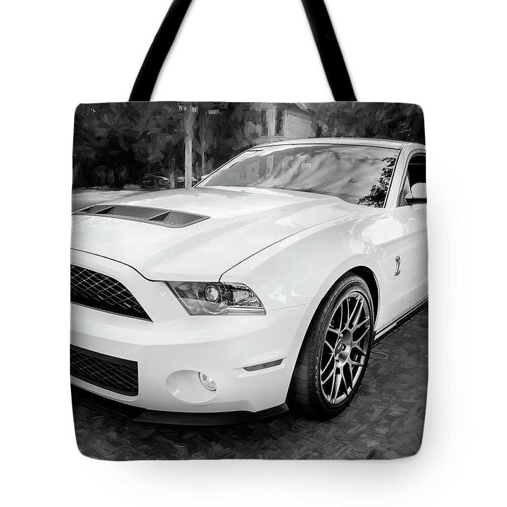2012 Ford Mustang Shelby Gt500 Tote Bag featuring the photograph 2012 Ford Mustang Shelby GT500 by Rich Franco