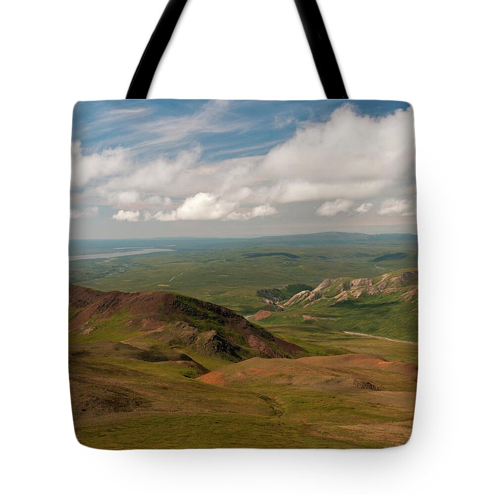 Tranquility Tote Bag featuring the photograph Denali Np Landscape #3 by John Elk