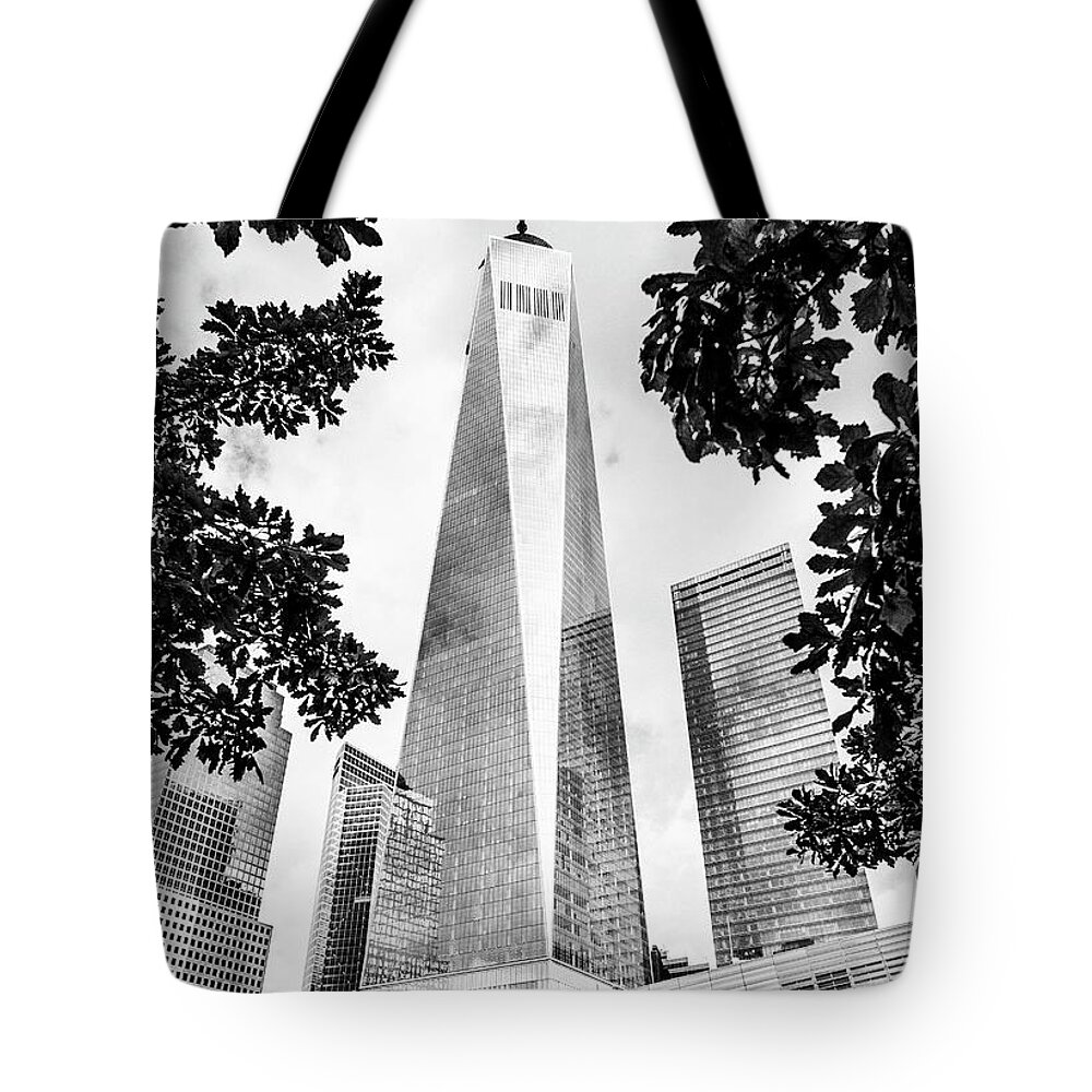 Estock Tote Bag featuring the digital art Freedom Tower, Nyc #3 by Antonino Bartuccio