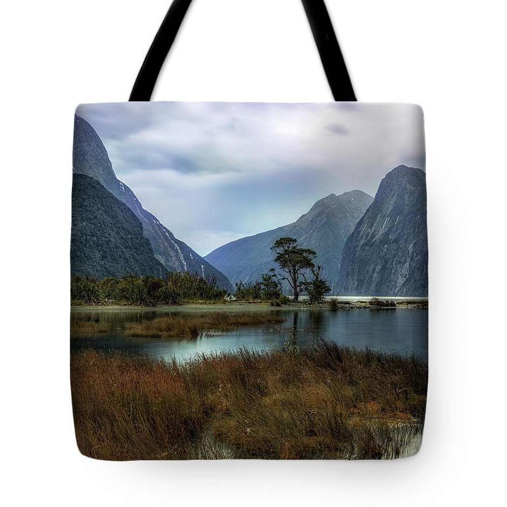Milford Sound Tote Bag featuring the photograph Milford Sound - New Zealand #3 by Joana Kruse