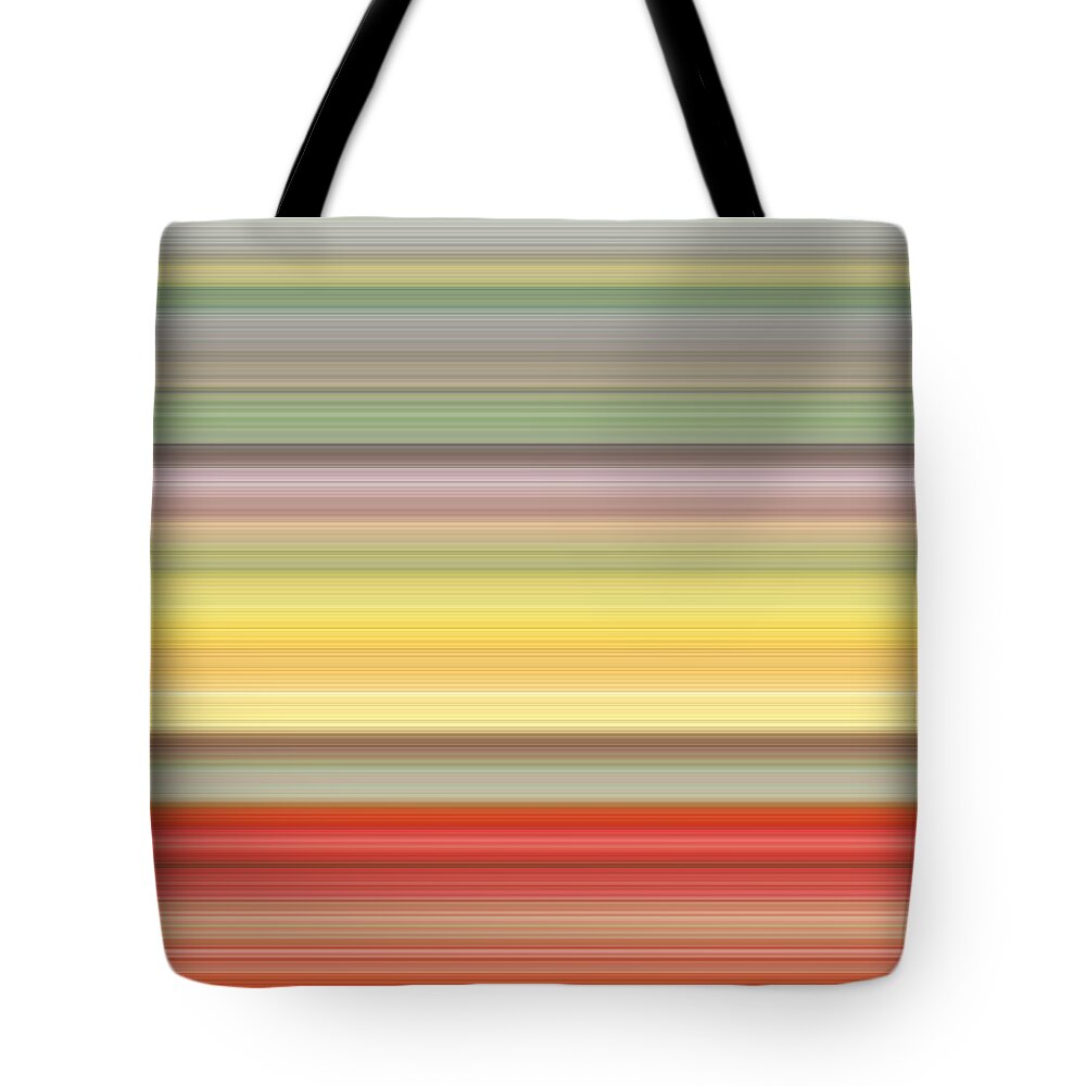 Colours Tote Bag featuring the digital art Number Forty Three, 2017 by Alex Caminker
