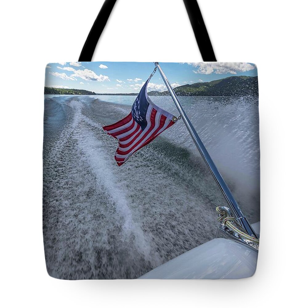 Boat Tote Bag featuring the photograph 364 by Steven Lapkin