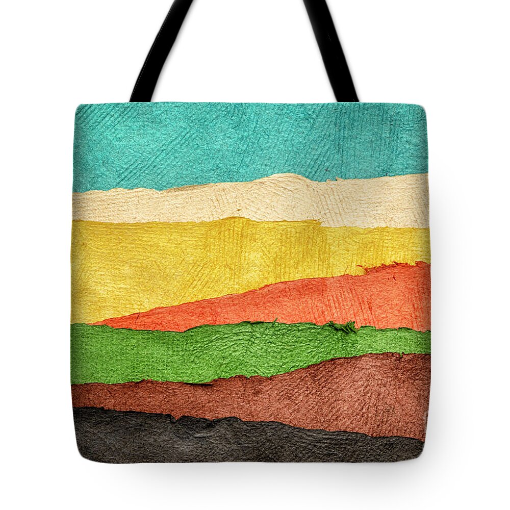 Huun Paper Tote Bag featuring the photograph Abstract Landscape #4 by Marek Uliasz