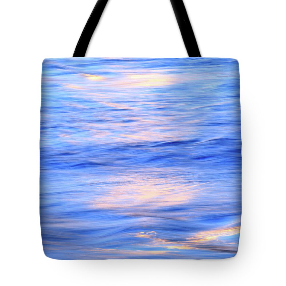 Scenics Tote Bag featuring the photograph Colorful Flowing Water #4 by Bihaibo