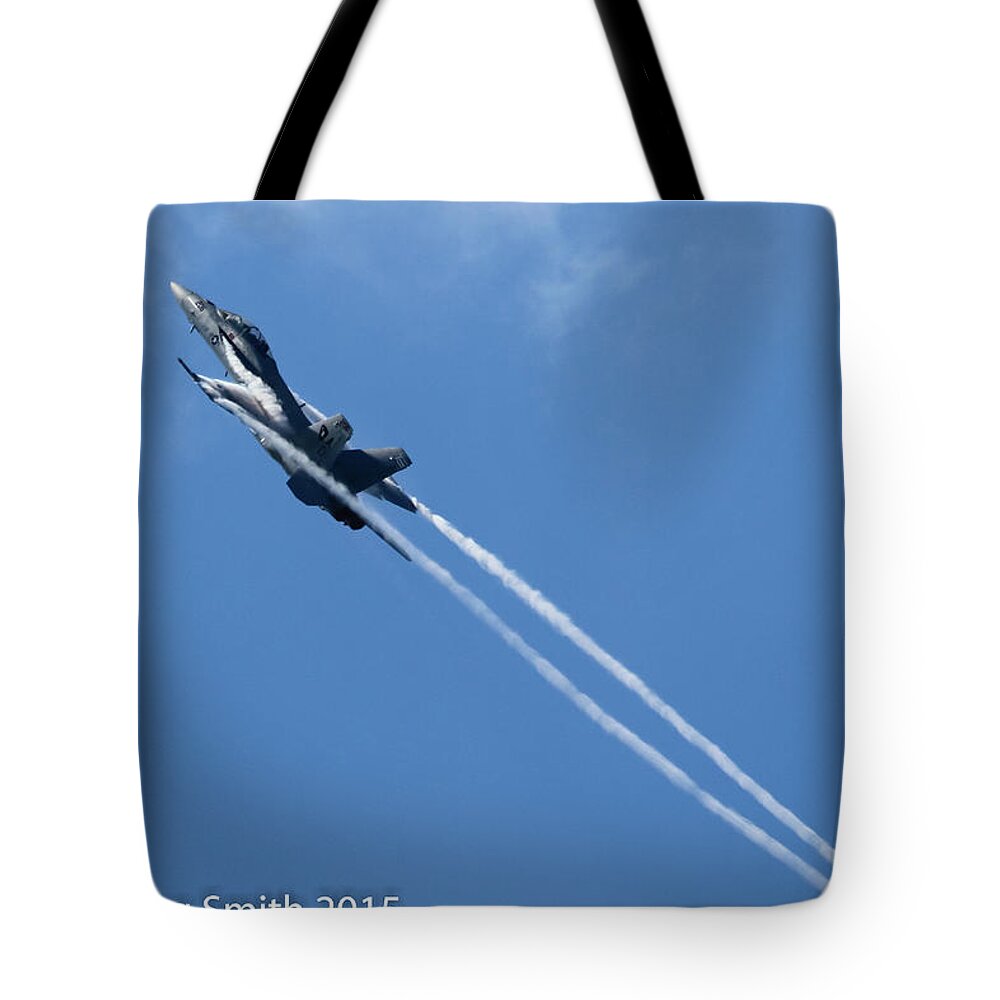 F18 Tote Bag featuring the photograph F18 #5 by Greg Smith