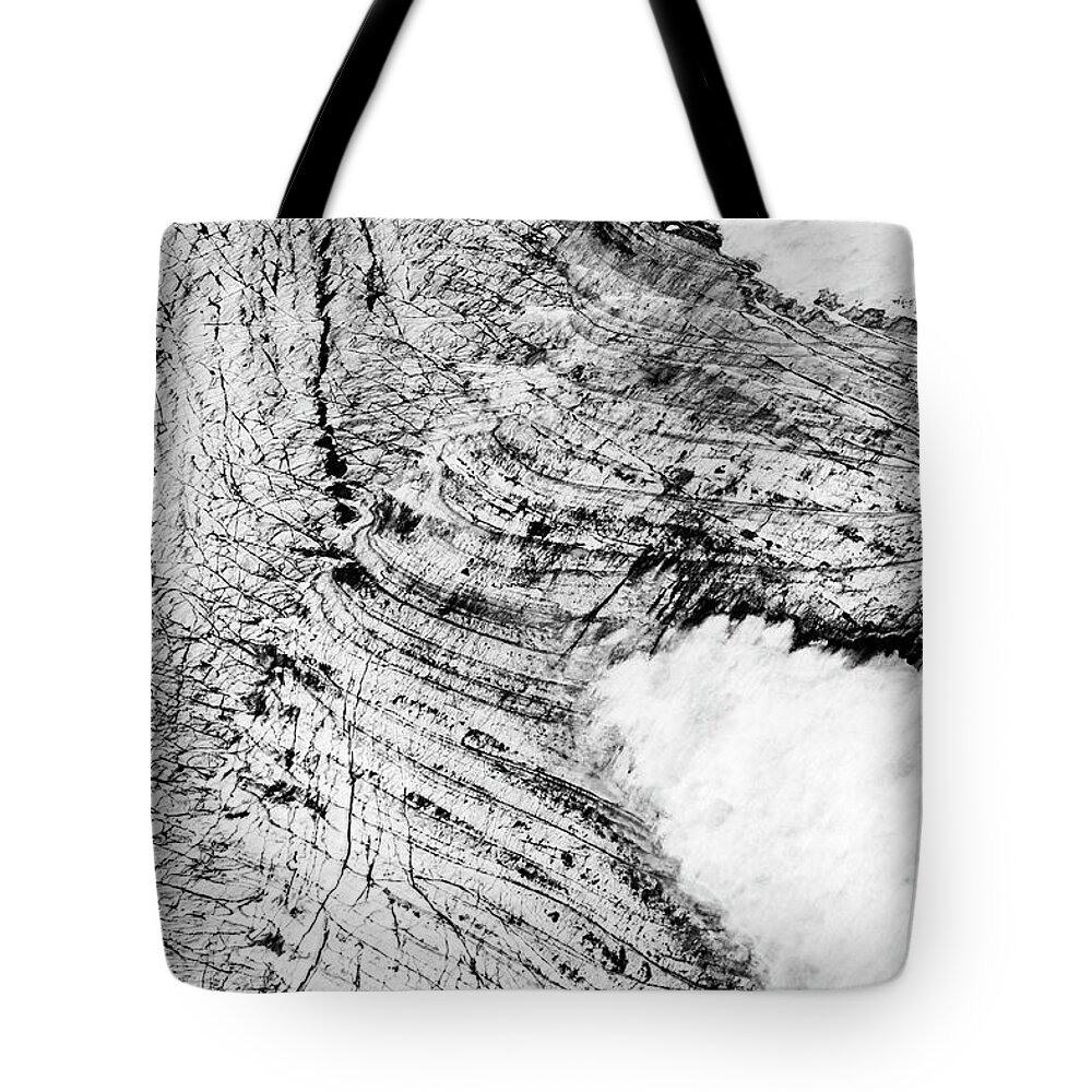 Water Tote Bag featuring the photograph Glacier #5 by Gunnar Orn Arnason