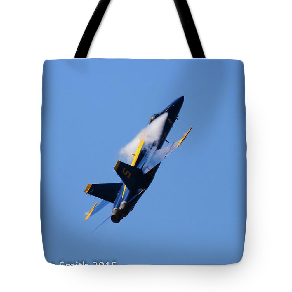 Blue Angels Nas Oceana Tote Bag featuring the photograph Blue Angels NAS Oceana #6 by Greg Smith