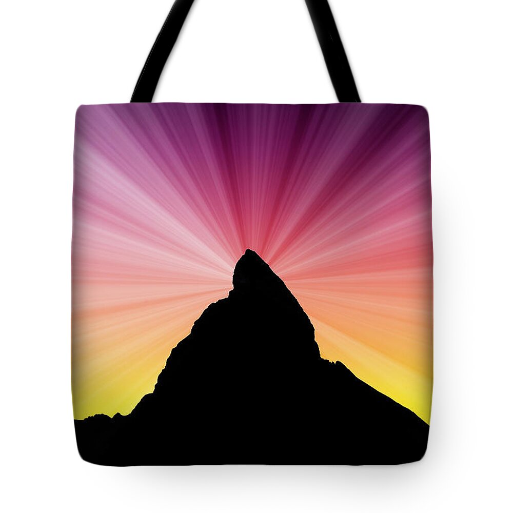 Scenics Tote Bag featuring the photograph Matterhorn #6 by Raimund Linke