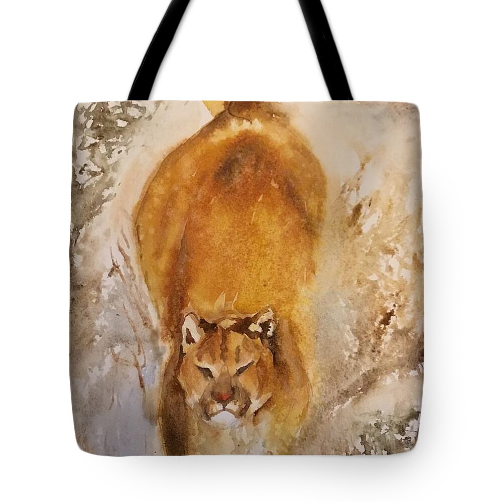 #66 2019 Tote Bag featuring the painting #66 2019 by Han in Huang wong