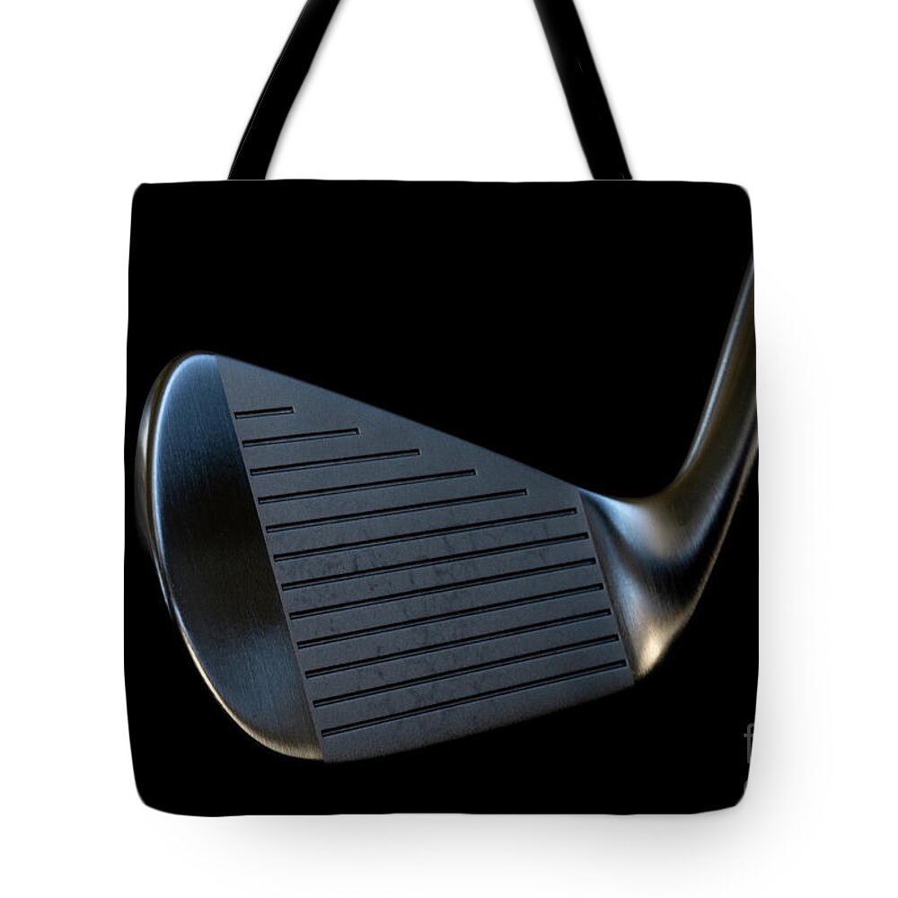Golf Tote Bag featuring the photograph Golf Club Iron #7 by Mats Silvan