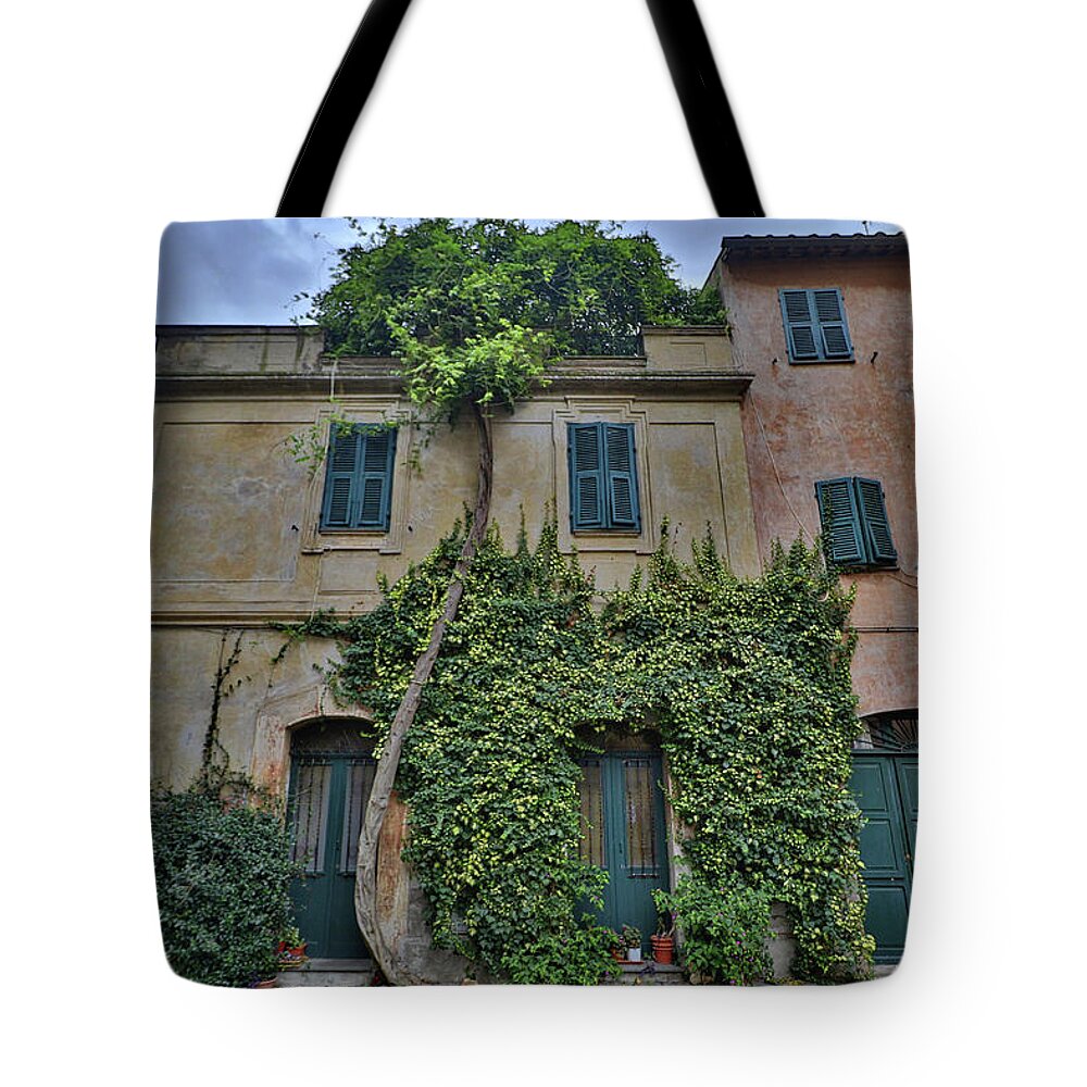 Tuscania Italy Tote Bag featuring the photograph Tuscania Italy #7 by Paul James Bannerman