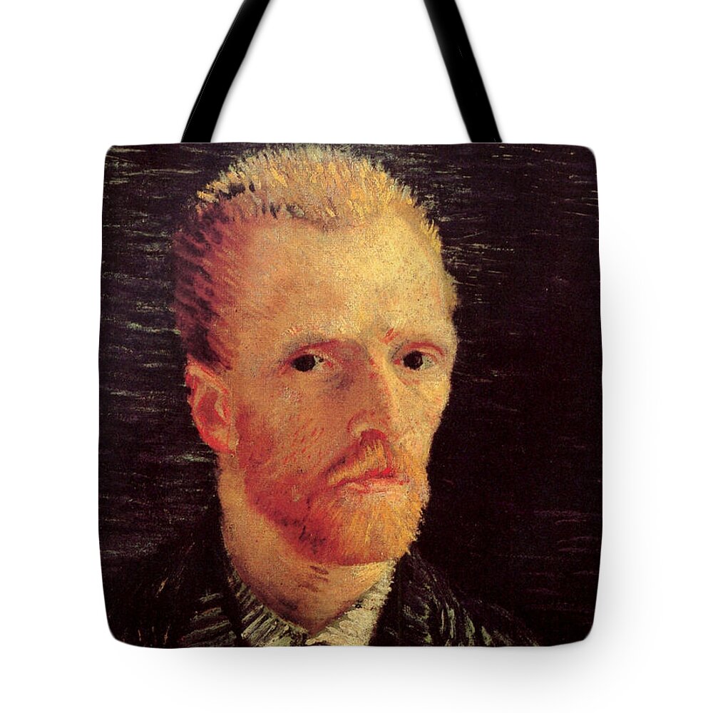 Holland Tote Bag featuring the painting Self Portrait of Vincent Van Gogh #8 by 