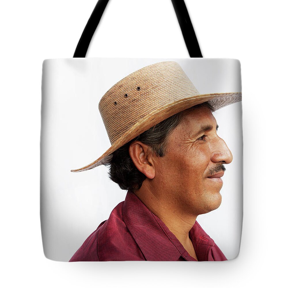 People Tote Bag featuring the photograph A Mexican Man by Russell Monk