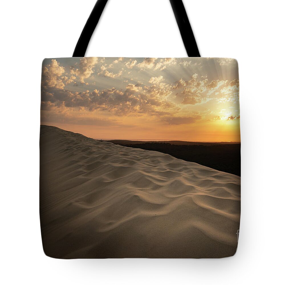 Aeolian Landform Tote Bag featuring the photograph A Peaceful Moment by Hannes Cmarits