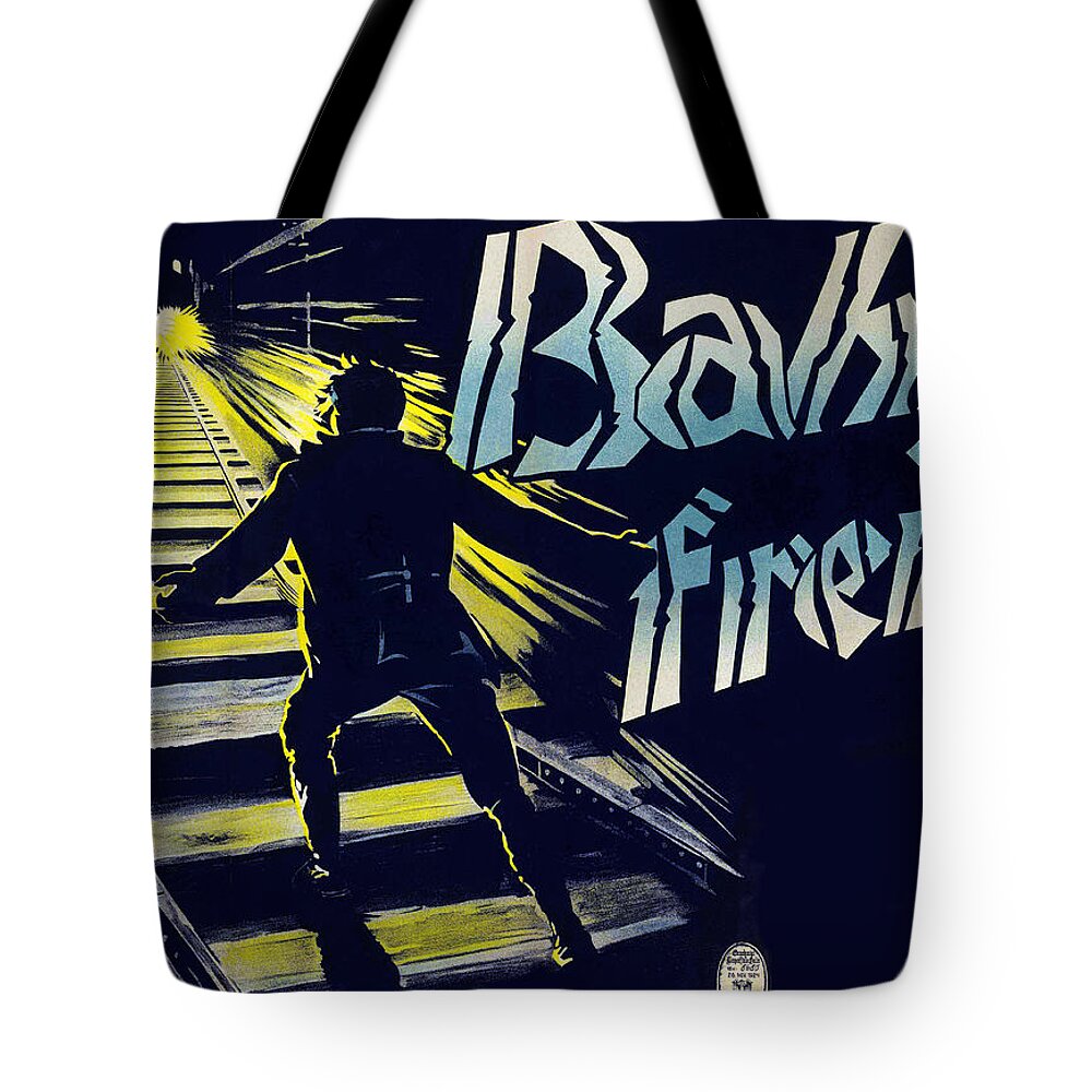 Train Tote Bag featuring the painting A Question of Honor (B) by Unknown