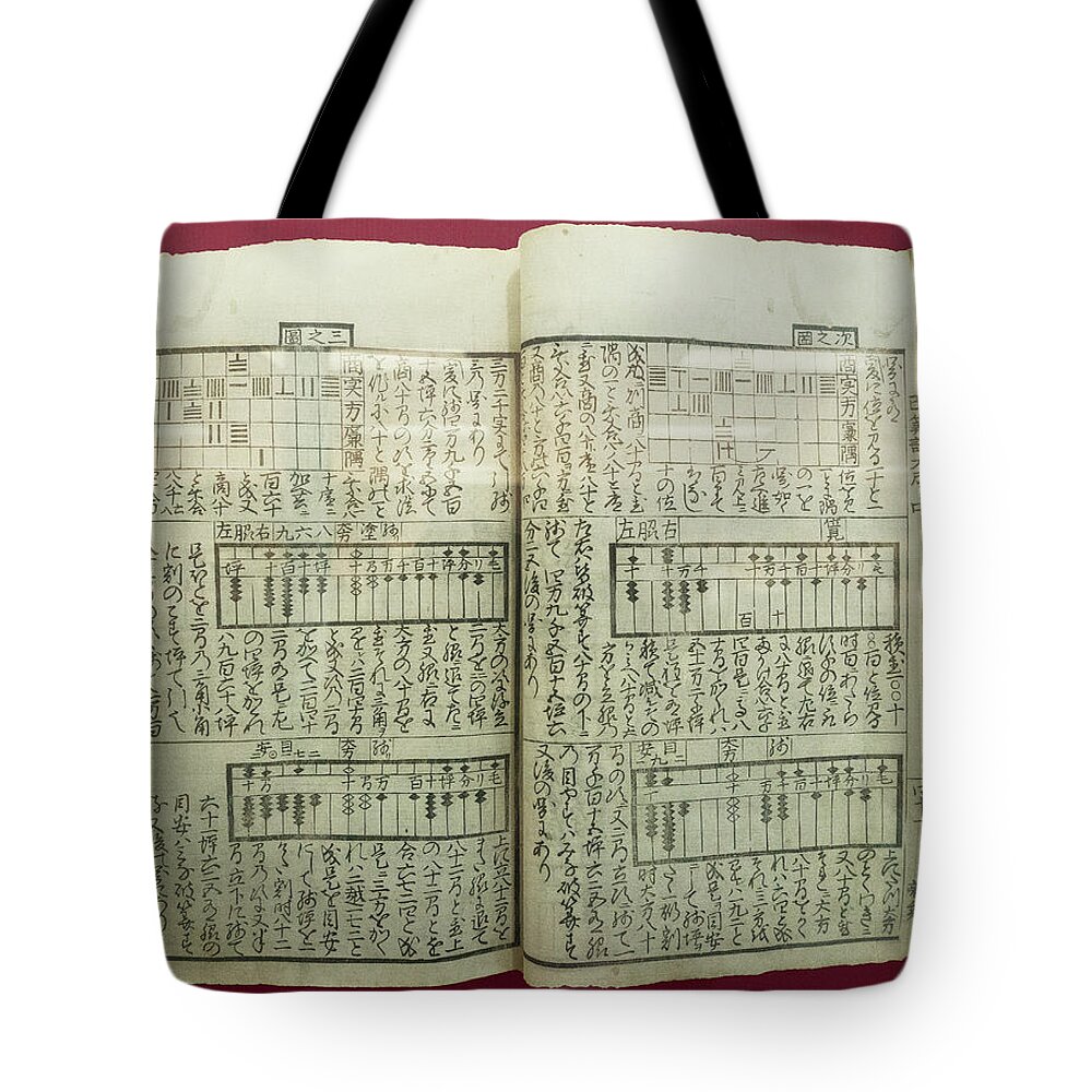 Abacus Primer Tote Bag featuring the photograph Abacus Primer by Jessica Levant