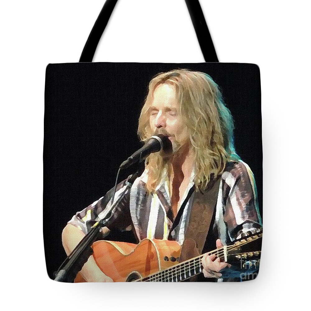 Styx Band Tote Bag featuring the photograph Acoustic by Billy Knight