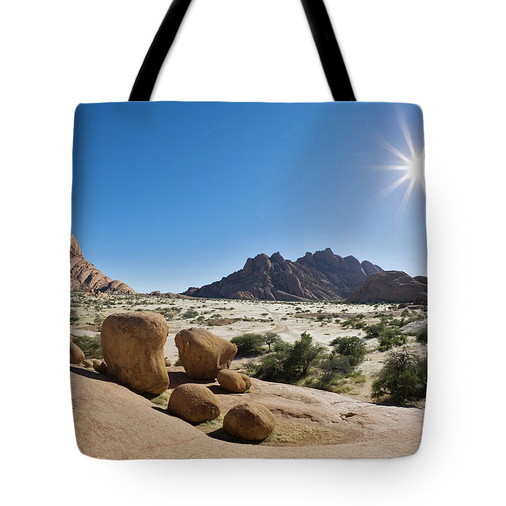 Tranquility Tote Bag featuring the photograph Africa, Namibia, Spitzkuppe by Westend61