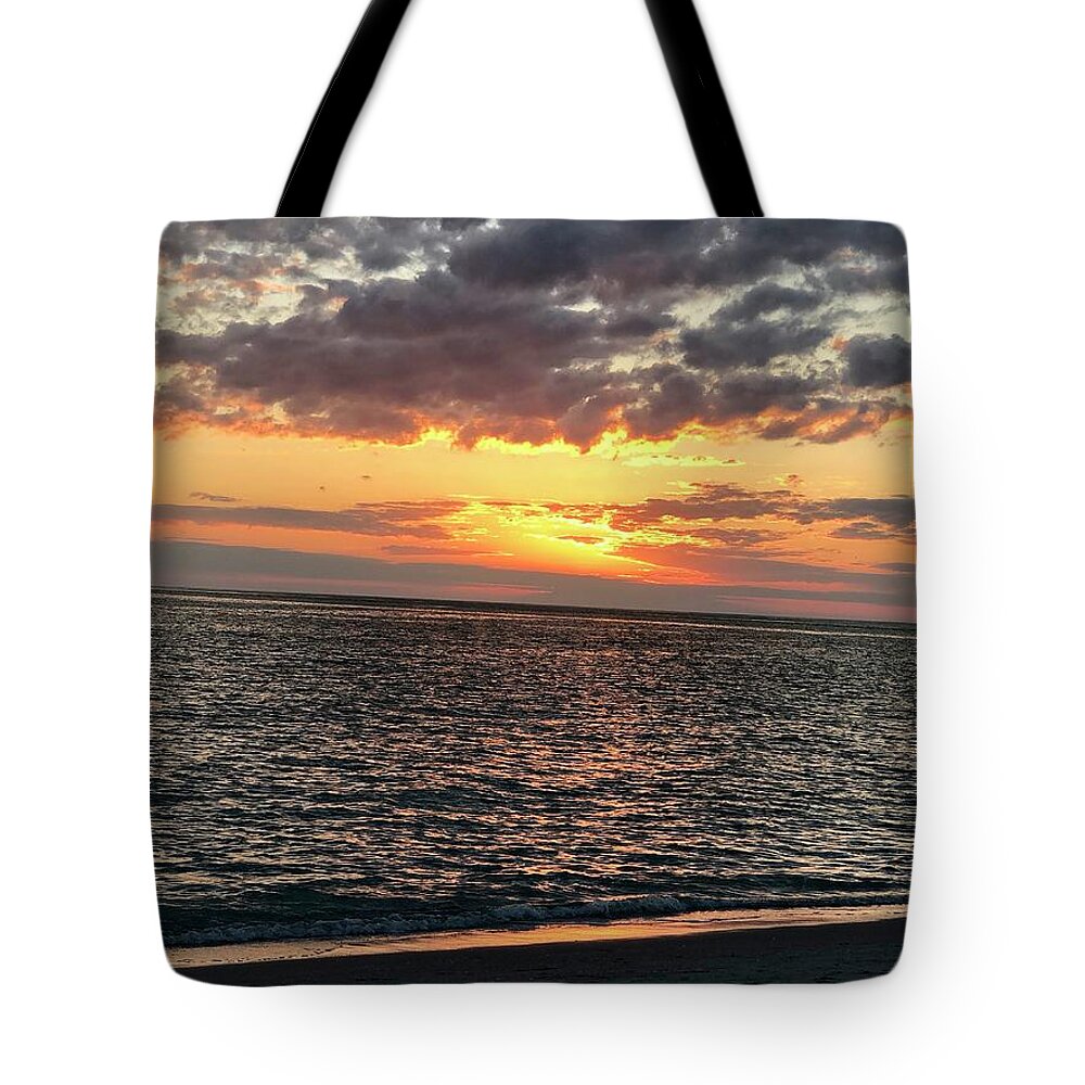 Beach Tote Bag featuring the photograph After the Sun Sets Captiva Island Florida 2019 by Shelly Tschupp