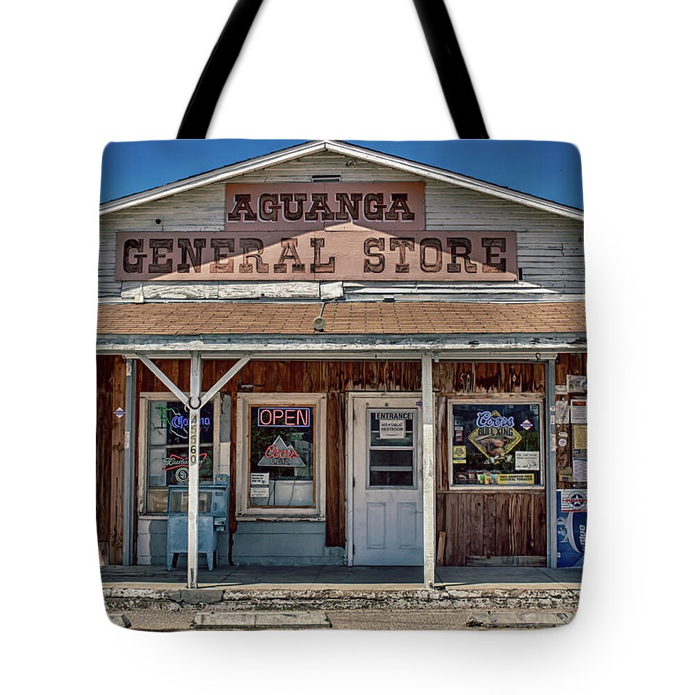 General Store Tote Bag featuring the photograph Aguanga General Store by Alison Frank
