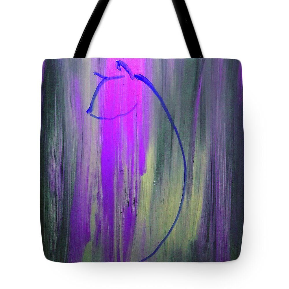 All Rise Tote Bag featuring the painting All Rise by Cheryle Gannaway