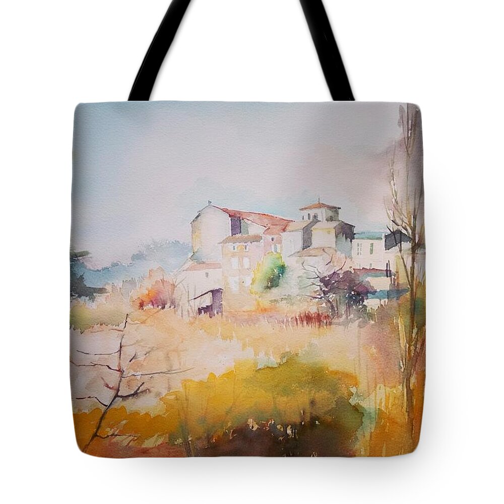  Tote Bag featuring the painting Ardin 79 by Kim PARDON