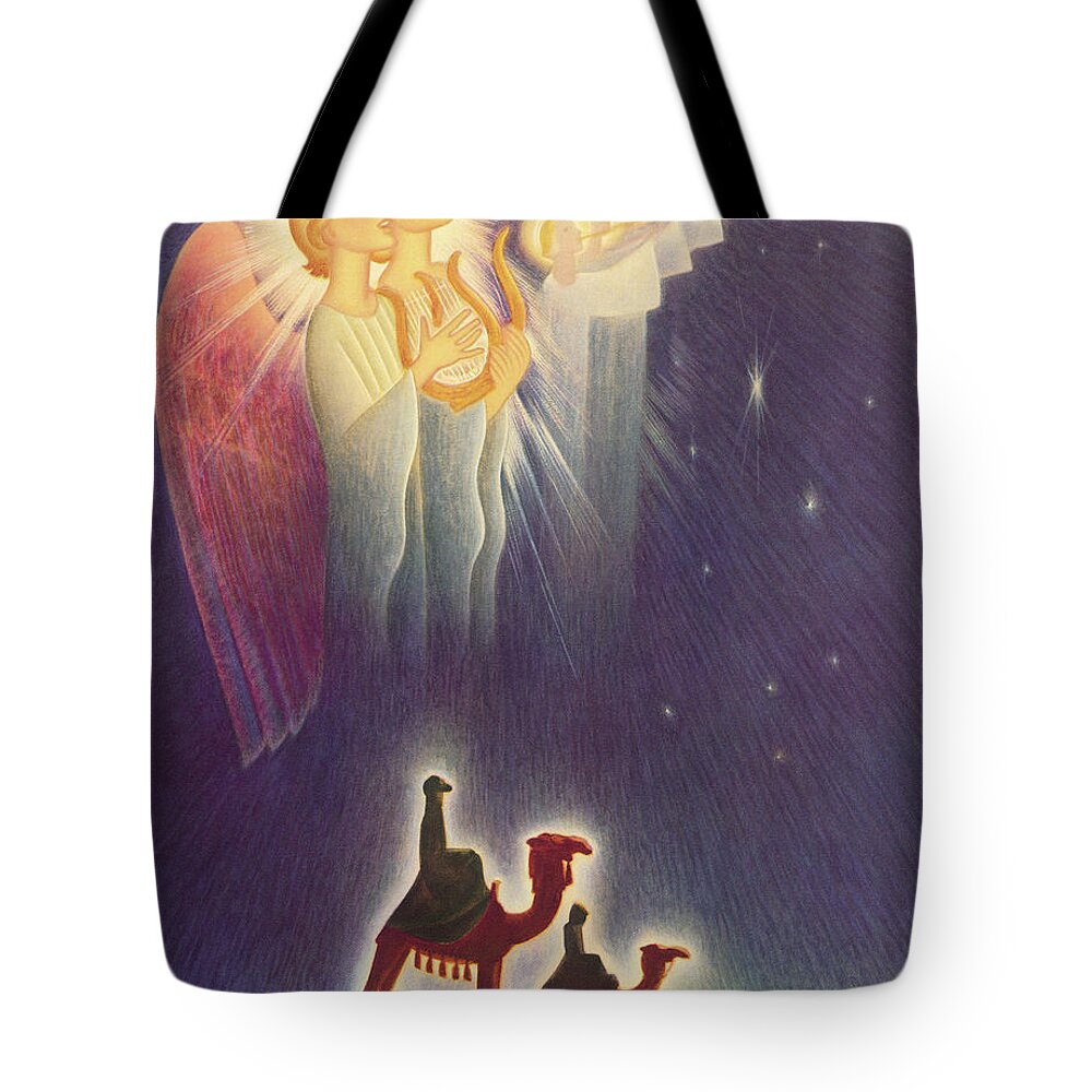 Two Story Tote Bags