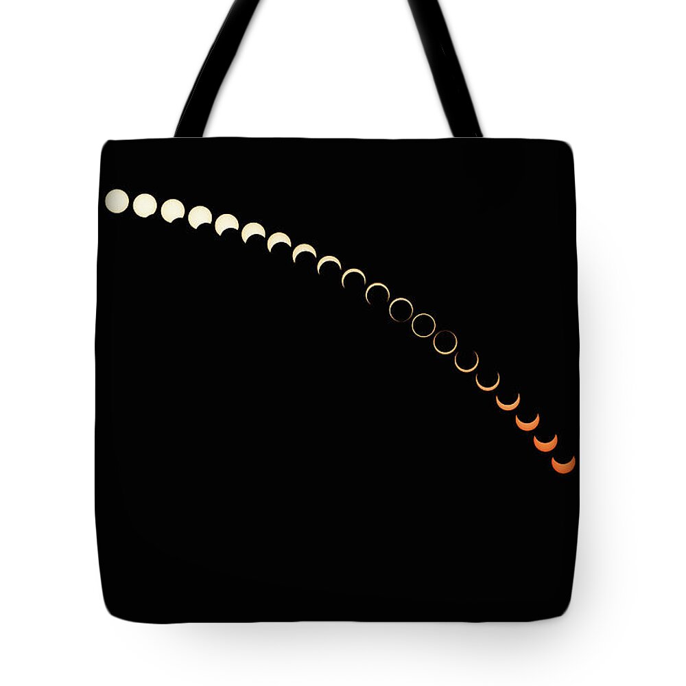 Dali Tote Bag featuring the photograph Annular Solar Eclipse by Siegfried Layda